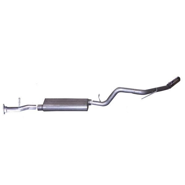 Gibson 06-09 Chevrolet Trailblazer LT 4.2L 2.5in Cat-Back Single Exhaust - Aluminized