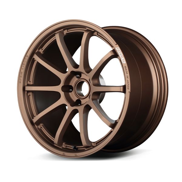 57NR 18x9.5 +32 5x114.3 Dark Bronze Wheel