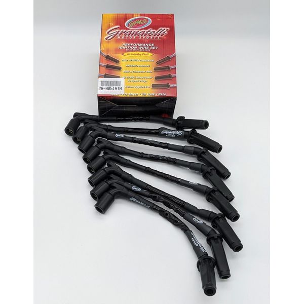 20-23 GM LT2 6.2L Hi-Perf Coil-Near-Plug Ignition Wire Connector Kit w/Black Jacket