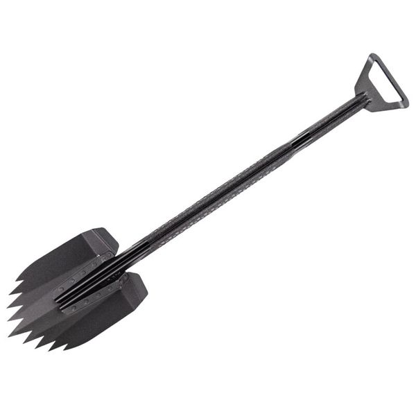 Xventure Gear Sharktooth Stackable Shovel - Textured Black