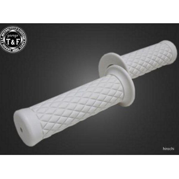 ダイヤラバーグリップ 22.2mmハンドル用 白