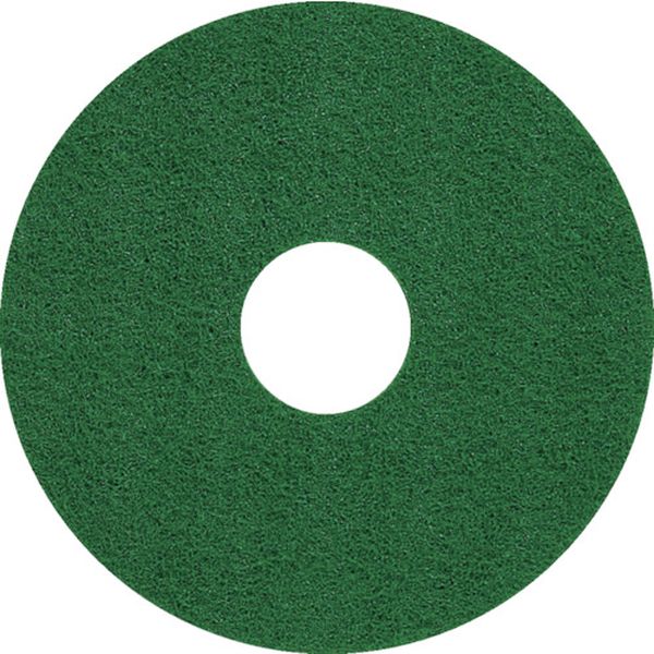 GRE330X82 406-2809  グリーンスクラビングパッド 緑 330×82mm (5枚入)