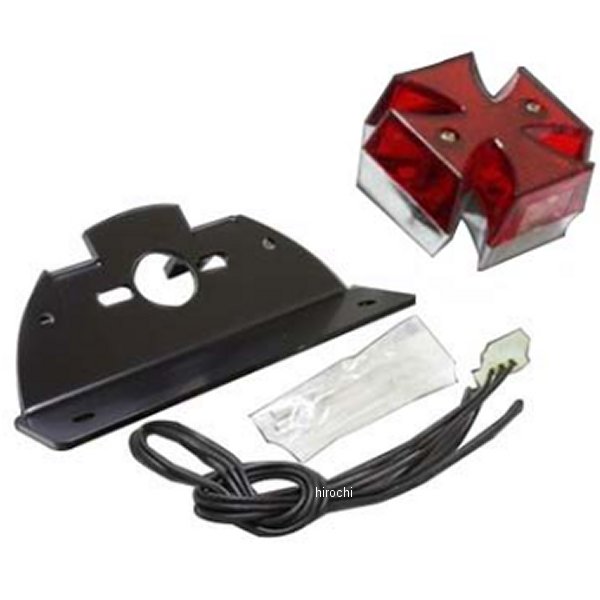 純正フェンダー用 ミニクロステールランプLED グラストラッカービックボーイ