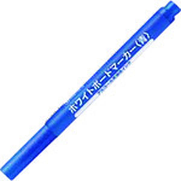 H007JBL 195-9787  179146)ホワイトボードマーカー細字青