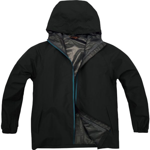 H1100BBLL 529-9360  B-1100 透湿LIGHTレインスーツ ブラック LL