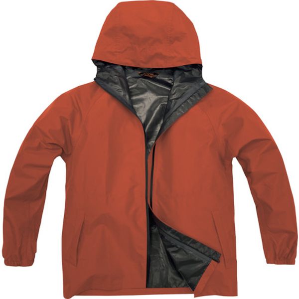 H1100BCLL 529-6182  B-1100 透湿LIGHTレインスーツ レンガ LL