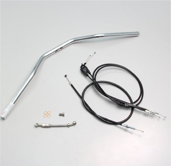 トラッカースペシャル ハンドルセット XSR125 ABS クロームメッキ