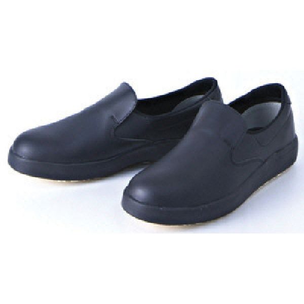 H700NBK21.5 811-1291  超耐滑軽量作業靴 ハイグリップ 21.5CM