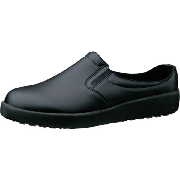 H731NBK25.0 124-7152 超耐滑軽量作業靴 ハイグリップ H-731N ブラック 25.0CM