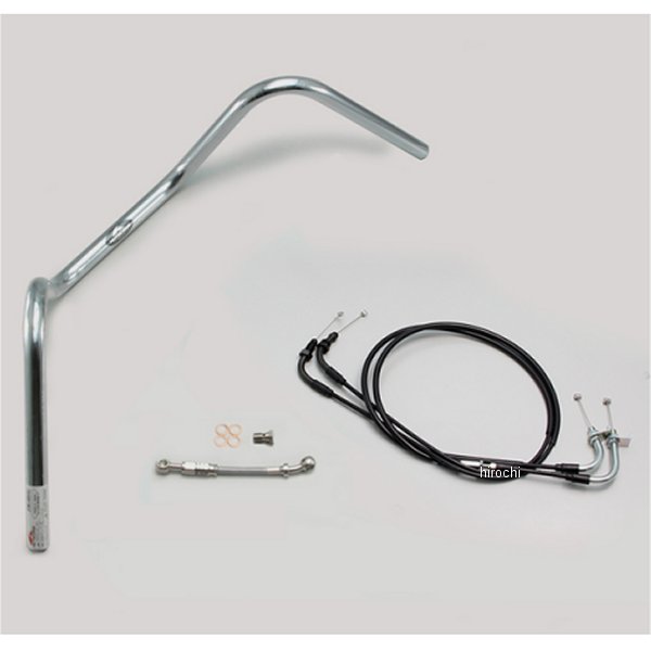 200 アップ1型 ハンドルセット ダックス125 クロームメッキ