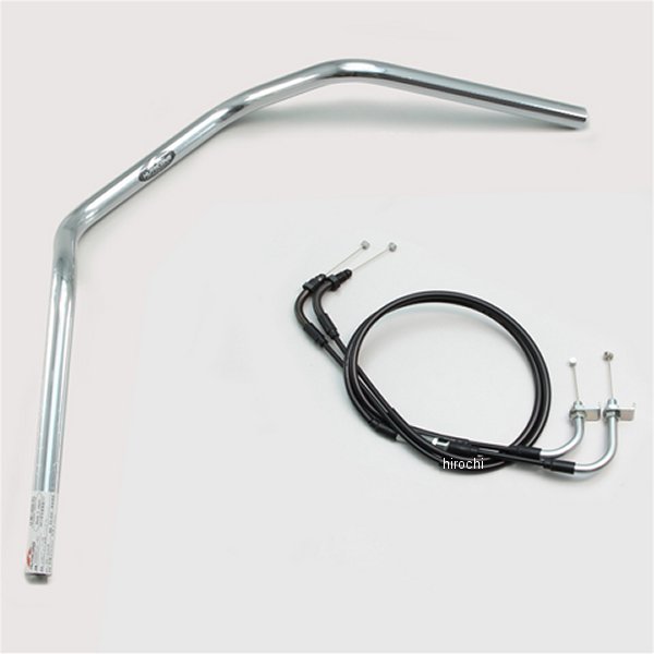 150 アップ2型 ハンドルセット ダックス125 クロームメッキ