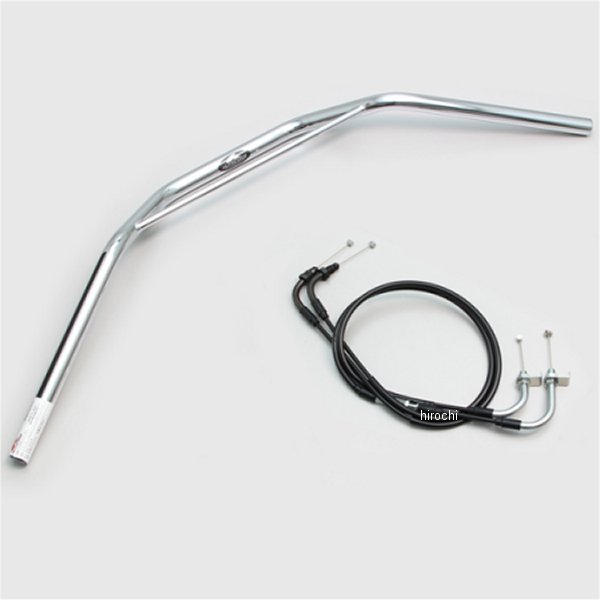 トラッカーHIGH ブリッジ付 ハンドルセット ダックス125 クロームメッキ