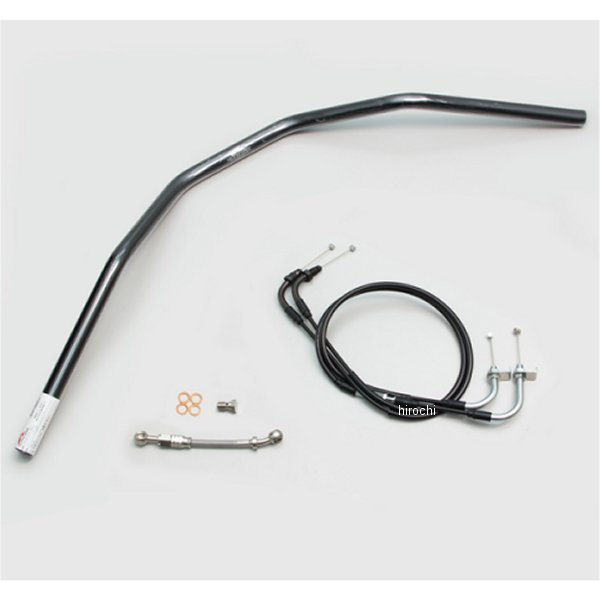 スーパートラッカー ハンドルセット ダックス125 黒