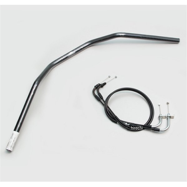 トラッカーHIGH ハンドルセット ダックス125 黒