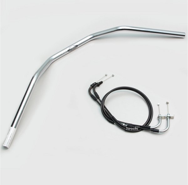 トラッカーHIGH ハンドルセット ダックス125 クロームメッキ