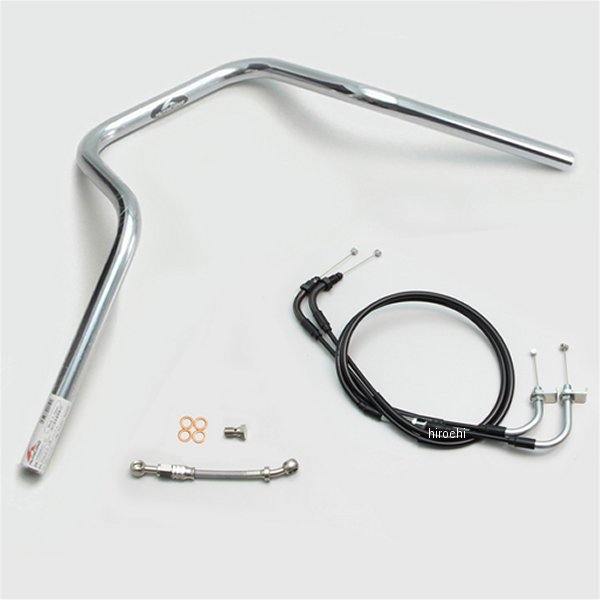 POLICE 5型 ハンドルセット ダックス125 クロームメッキ