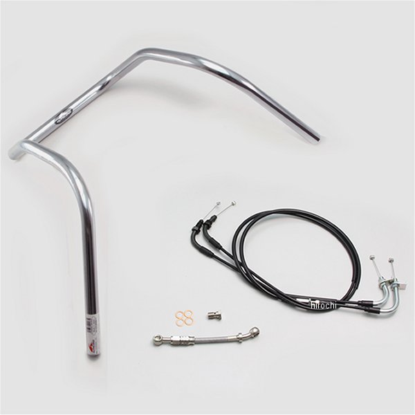 360 シックスベンド ハンドルセット ダックス125 クロームメッキ