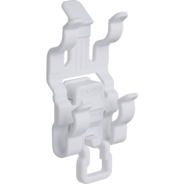 ヘルメット セフメット用セフペンホルダー 2本差し ホワイト