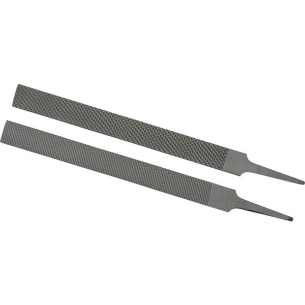 852-8052  木工ヤスリ 半丸 300mm 鬼目/ヤスリ目