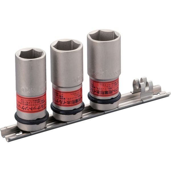 インパクト用薄型ホイルナットソケットセット(ホルダー付)
