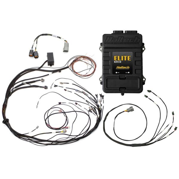 Elite 1500 Terminated Harness ECU Kit w/ Square EV1 Injector Connectors