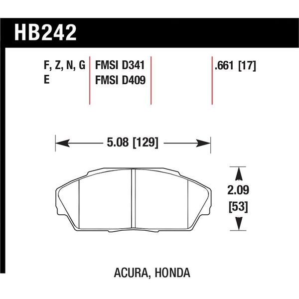 HP+ Street Brake Pads