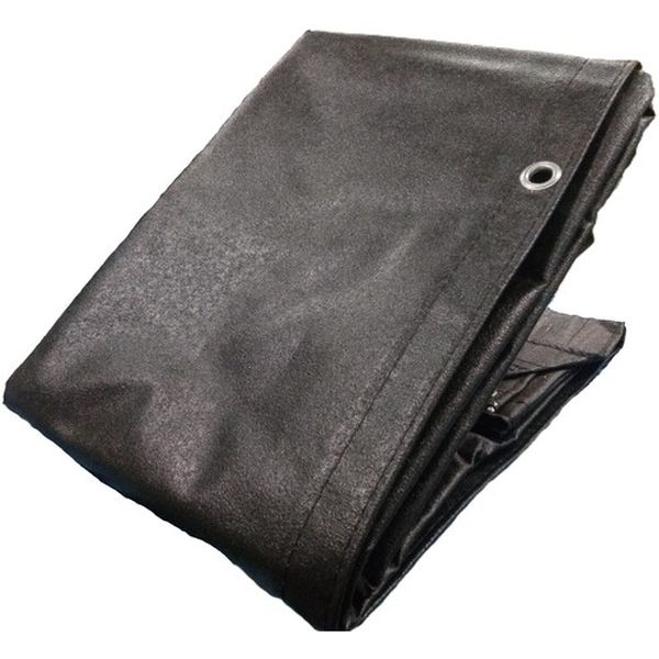 HBK1  シート トラックシート帆布 ブラック 1号 174×210cm