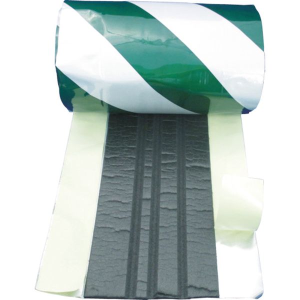 反射コーナーガード　緑／白　２４０ｍｍＸ２Ｍ