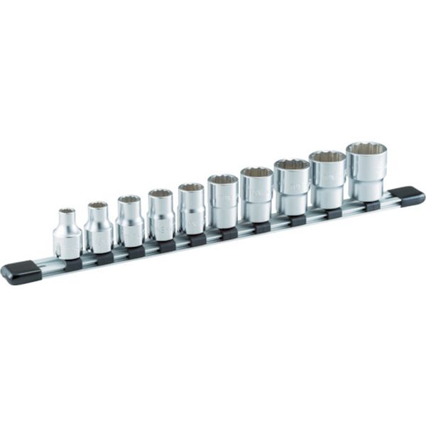 ソケットセット（１２角・ホルダー付）　１０ｐｃｓ