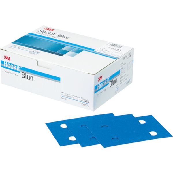 HDF10400BLU  ブルーサンディングシートDF10 75X110mm ＃400 100枚入