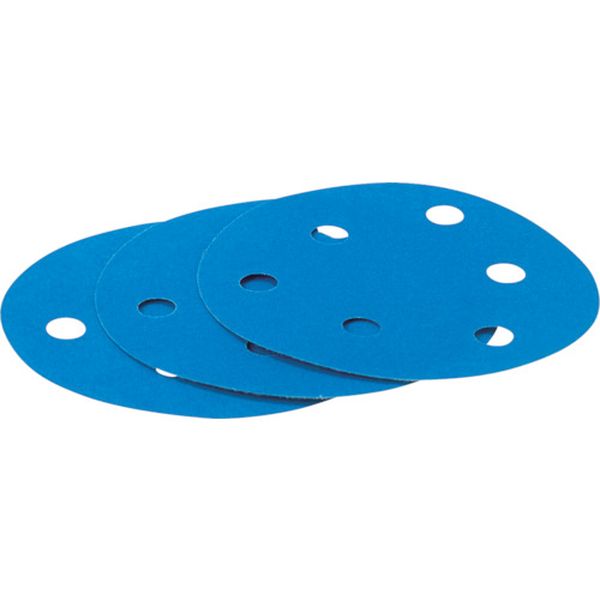 HDF2320BLU  ブルーサンディングディスク 穴あり 外径125mm ＃320 (100枚入)