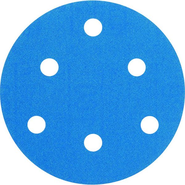 HDF240BLU  ブルーサンディングディスク 穴あり 外径125mm ＃40 75枚入り