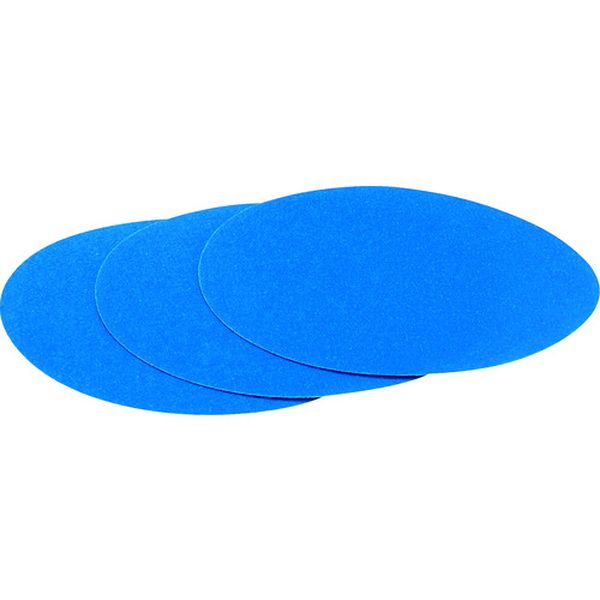 HDISC120BLU  ブルーサンディングディスク 穴なし 外径125mm ＃120 (100枚入)