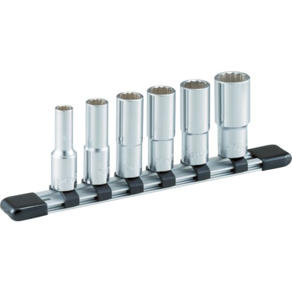 ディープソケットセット（１２角・ホルダー付）