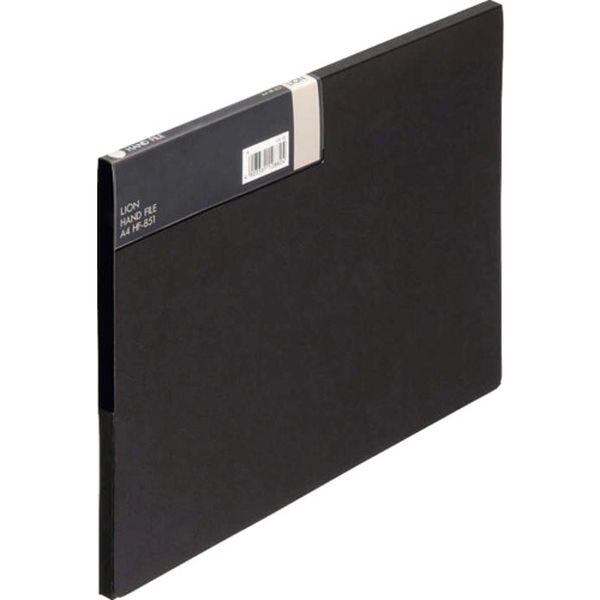 HF851BK 411-6848  ハンドファイル HF-851 黒 A4