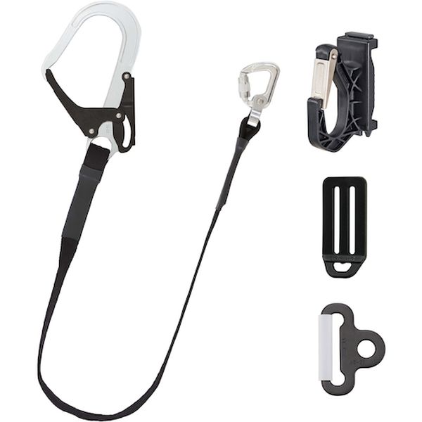 HFRCL4BK 524-2232  着脱式補助ロープ平ロープ L4