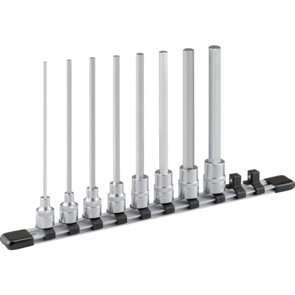 超ロングヘキサゴンソケットセット(ホルダー付)