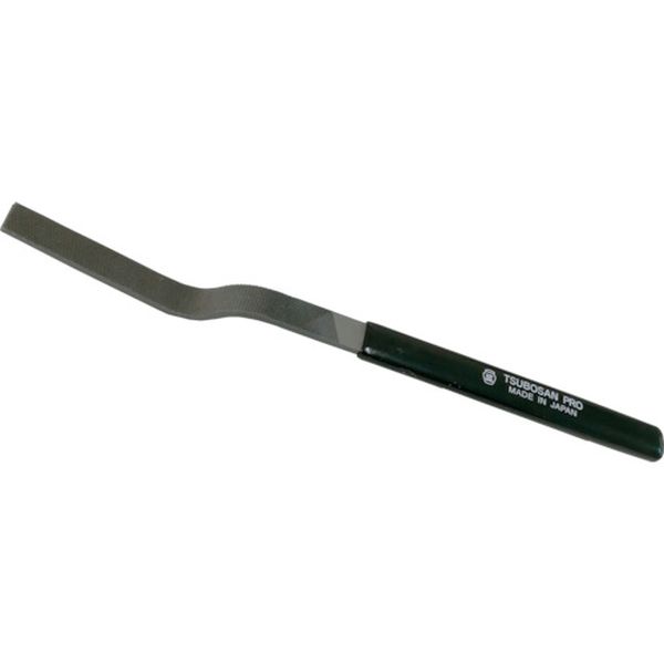 HIC1002 852-8164  プロヤスリ クランク型 10本組サイズ 平 中目