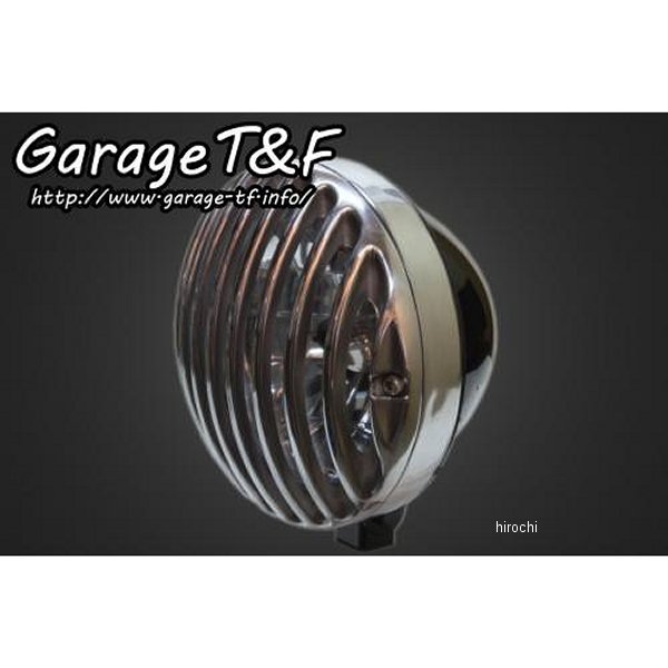 5.75インチバードゲージヘッドライト 黒/ポリッシュ