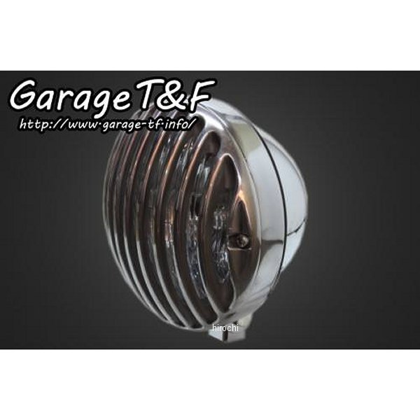 5.75インチバードゲージヘッドライト メッキ/ポリッシュ