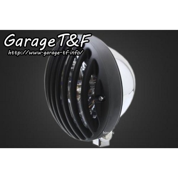 5.75インチバードゲージヘッドライト メッキ/黒