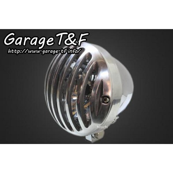 4.5インチバードゲージヘッドライト メッキ/ポリッシュ