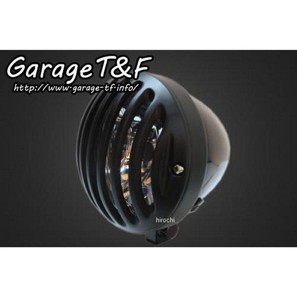 4.5インチバードゲージヘッドライト 黒/黒