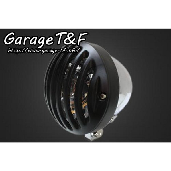 4.5インチバードゲージヘッドライト メッキ/黒