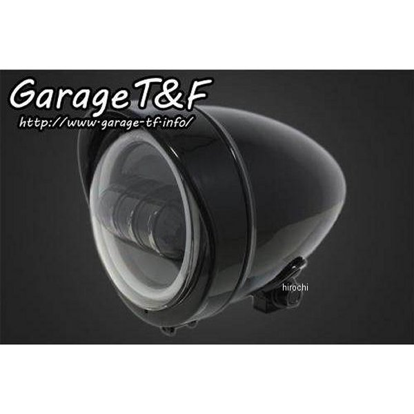 4.5インチロケットライト プロジェクターLED(リング付き) 黒