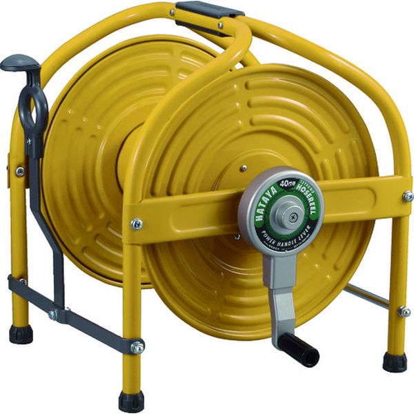 テツノホースリール　４０ｍ用本体（イエロー）