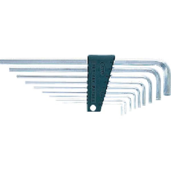 ハイグレードＬ形ロング六角棒レンチセット［９本組］