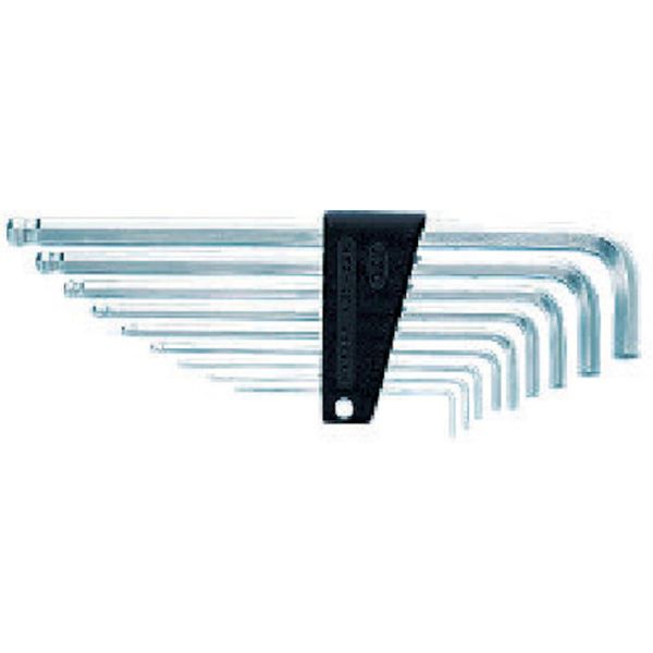 ハイグレードボールポイントＬ形ロング六角棒レンチセット［９本組］