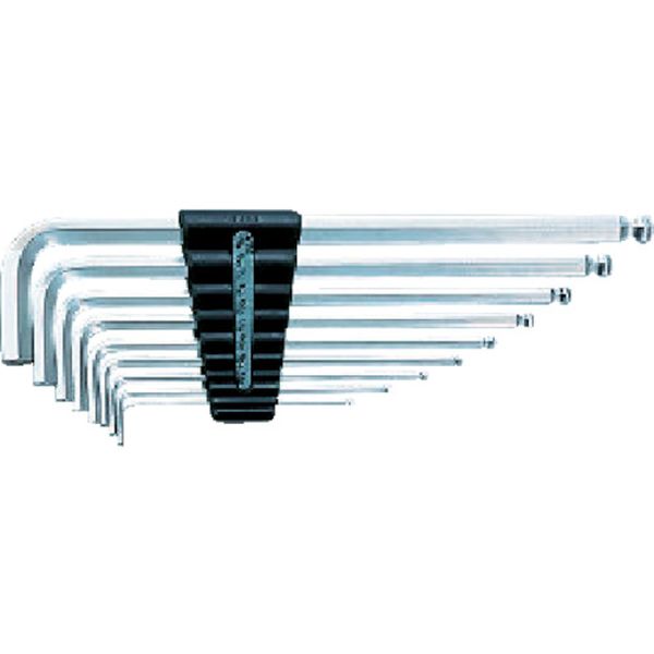 ハイグレードボールポイントＬ形ロング六角棒レンチセット［９本組］