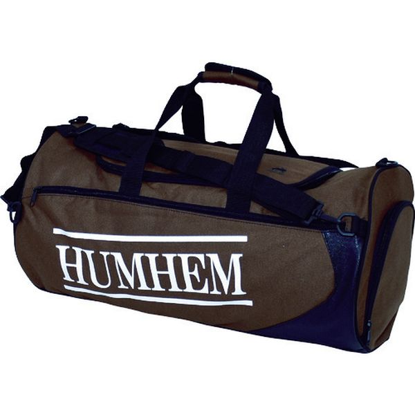 HUMHEM ボストンバック ブラウン